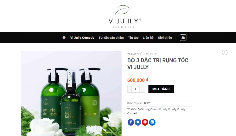 Mua hàng Vi Jully