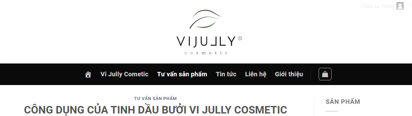 Đặt hàng Vi Jully